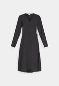 VILA VILOVIE NEW WRAP MIDI DRESS
