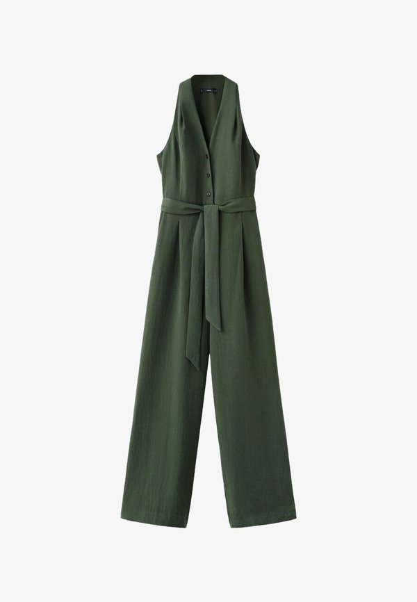 Mango Jumpsuit - khaki