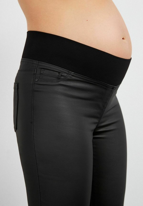 Next MATERNITY COATED STRAIGHT LEG JEANS
