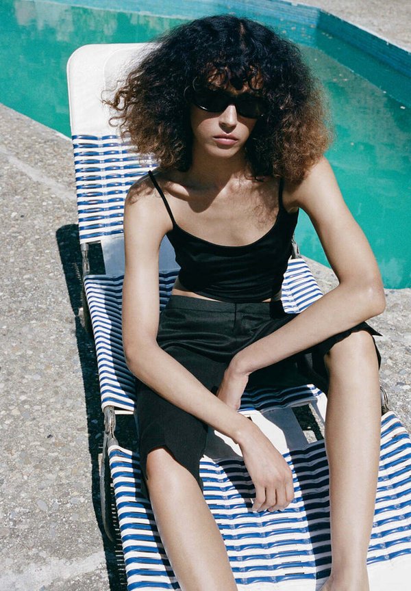 Mango ADULT - Shorts - black