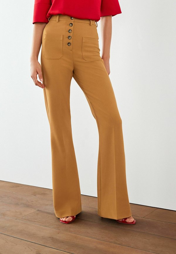 Next Pocket Detail Tailored Flare Trousers