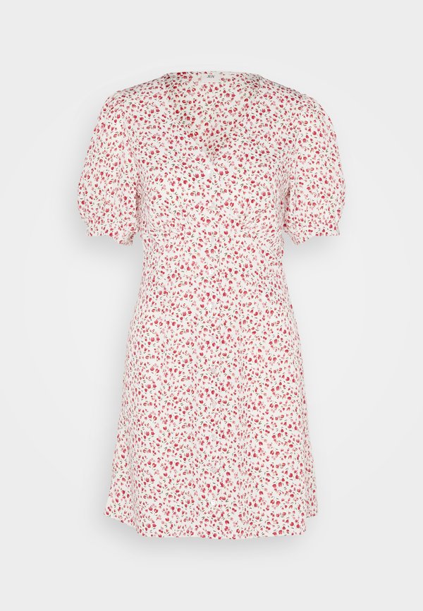 JDY JDYNICOLE TIE SLEEVE SHORT DRESS