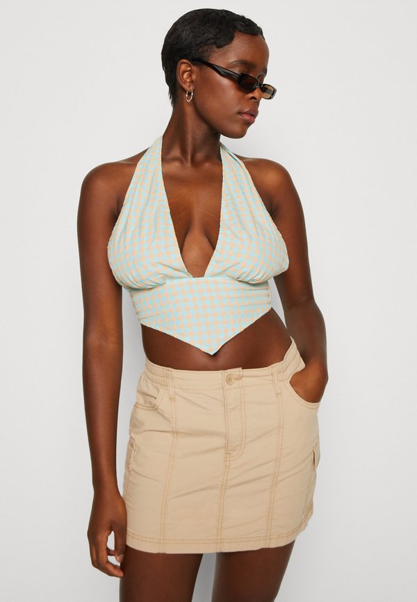 Neon & Nylon SUMMER CROPPED HALTERNECK