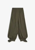 Bershka BLOMMER STOPPERS - Trousers - khaki