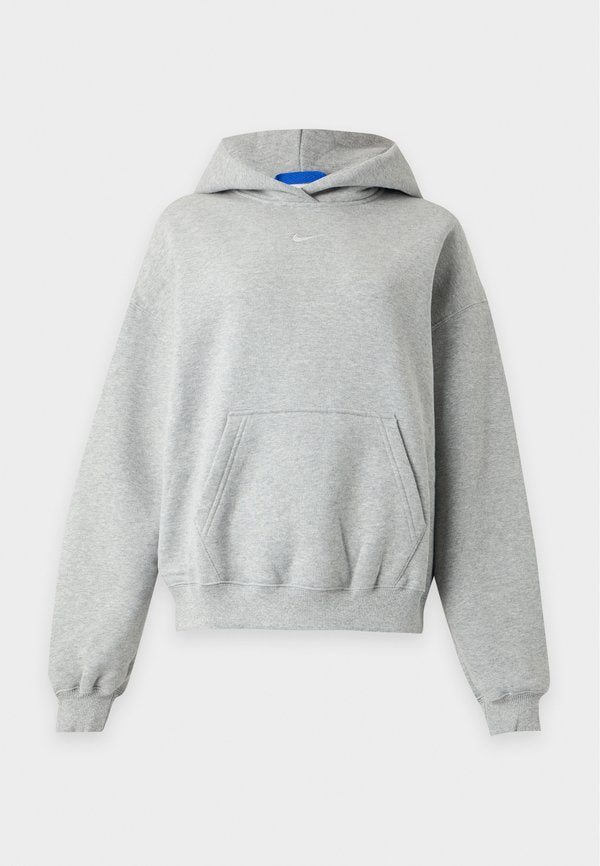 Nike Sportswear STUDIO FLEECE MEDIUM WEIGHT OVERSIZED PULLOVER HOODIE - Hoodie - grey