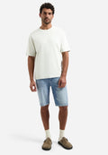 NO EXCESS INTERLOCK WITH ROUND NECK