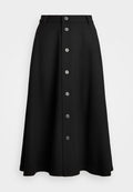 Polo Ralph Lauren WOOL CREPE BUTTONED SKIRT