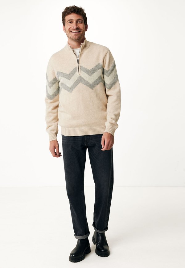 Mexx  HALF ZIP INTARSIA