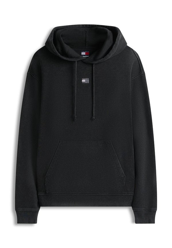 Tommy Jeans OVERDYED BACK FLAG BADGE RELAXED HOODY