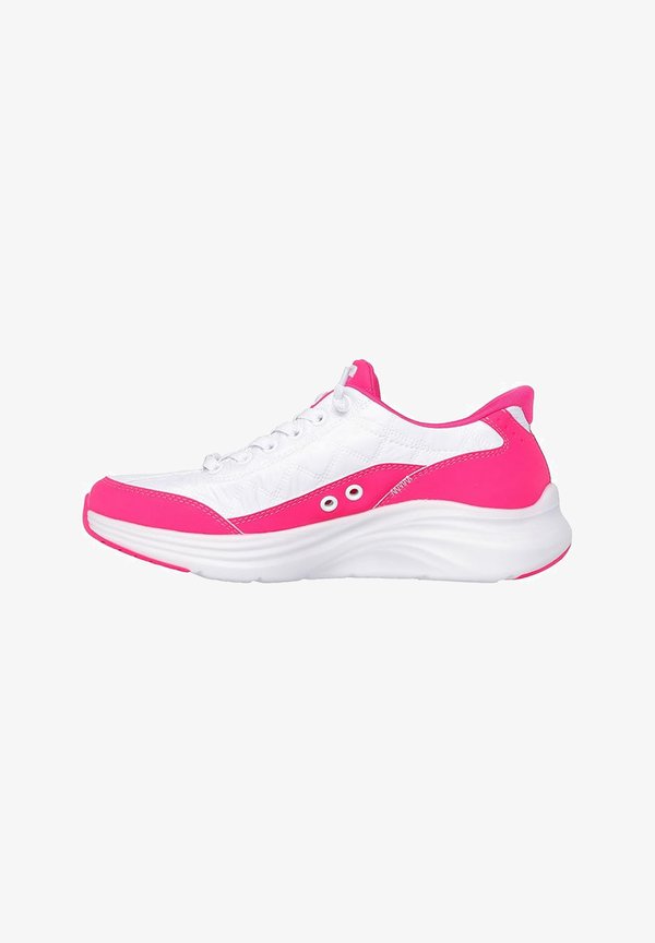 Skechers SKECHERS DAMEN SLIP-INS SNEAKER CONTOUR FOAM COZY FIT 150404 WHPK - Trainers - white hot pink