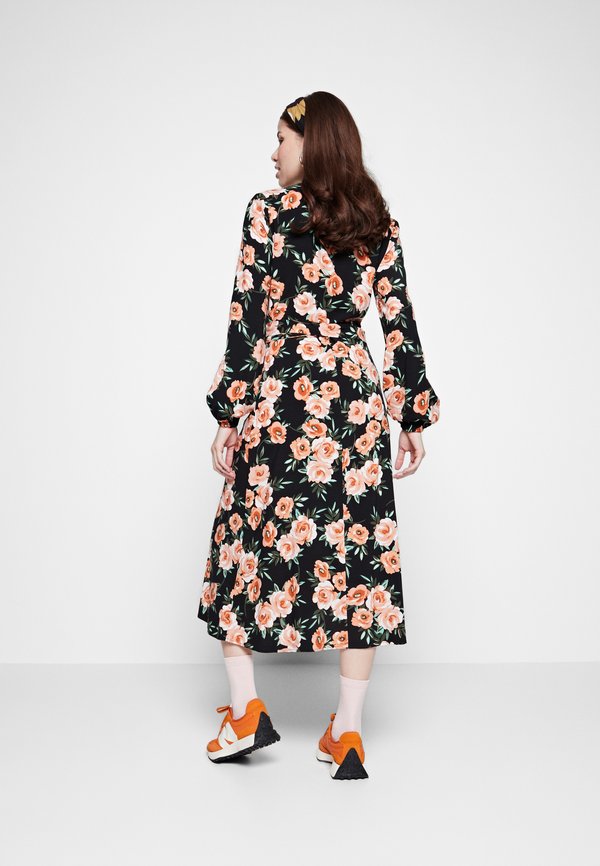 VILA VIDOTTIAS MIDI WRAP DRESS