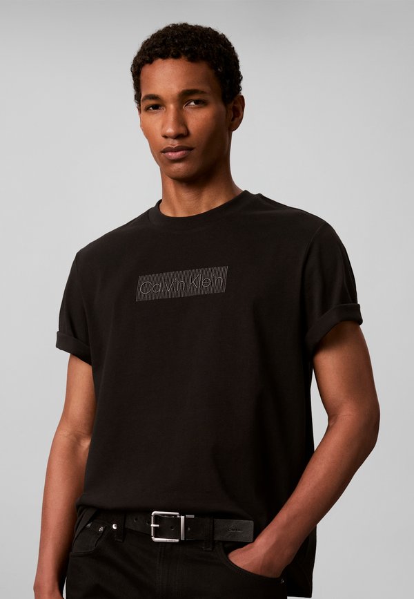 Calvin Klein UNISEX - Print T-shirt - black