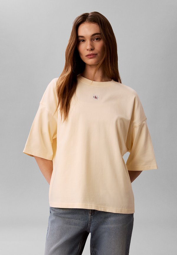 Calvin Klein Jeans Basic T-shirt - vanilla custard