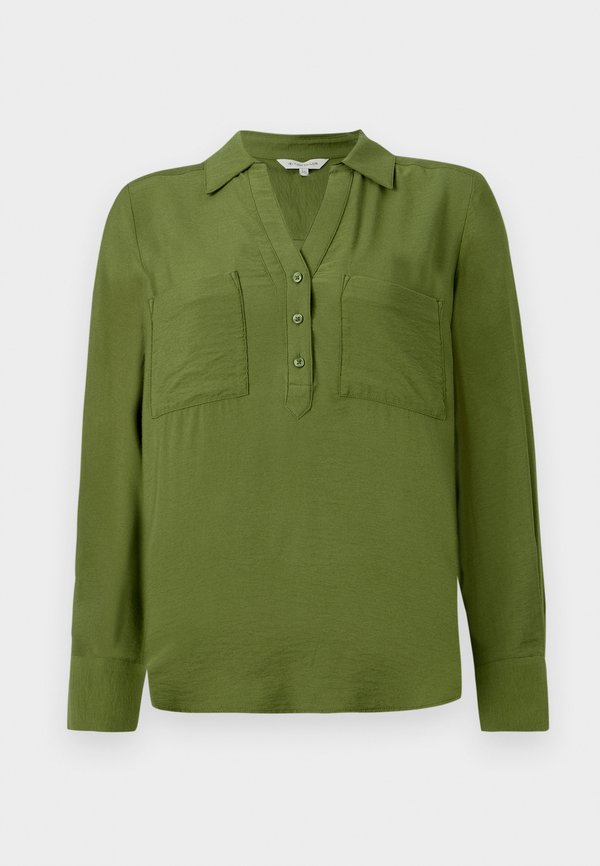 TOM TAILOR BLOUSE STRUCTURED SOLID