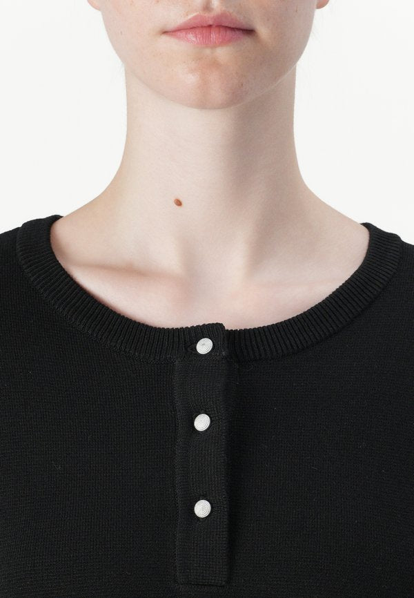 ONLY ONLMELLI BUTTON FLARED DRESS