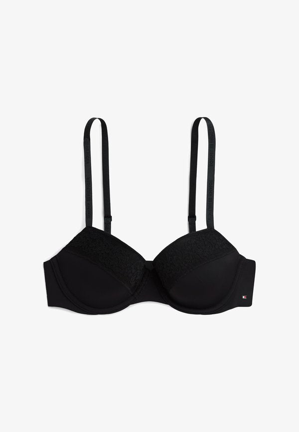 Tommy Hilfiger SPACER DEMI - T-shirt bra - black