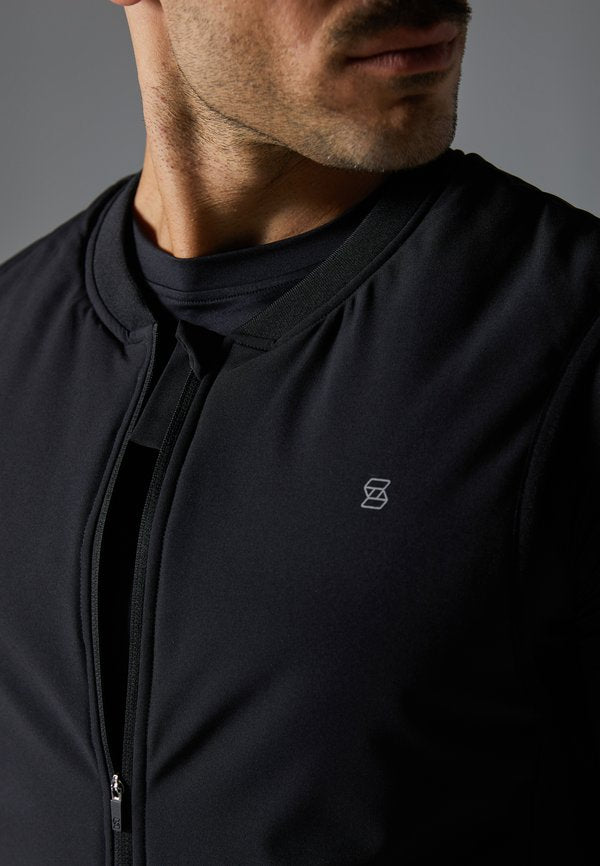 Pier One Sport by Zalando SLEEVELESS ZIP UP TRAINING GILET WITH POCKETS