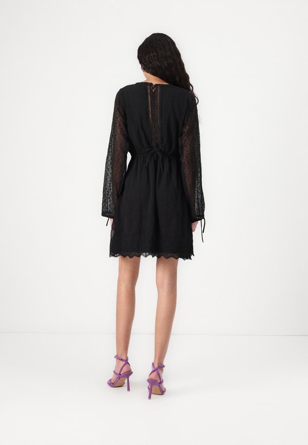 NA-KD LACE UP BACK MINI DRESS