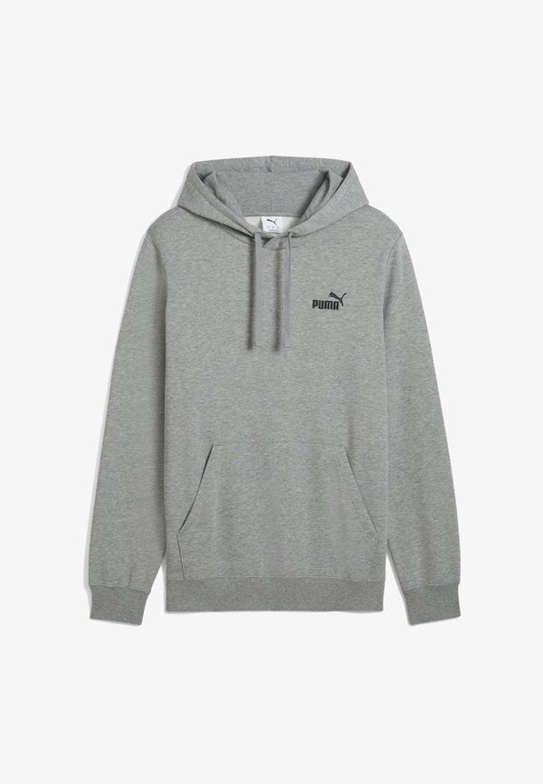 Puma LOGO  - Hoodie - medium gray heather