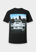 HUF MIDNIGHT RADIO TEE UNISEX