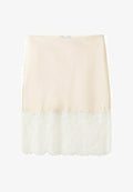 Mango Pencil skirt - beige
