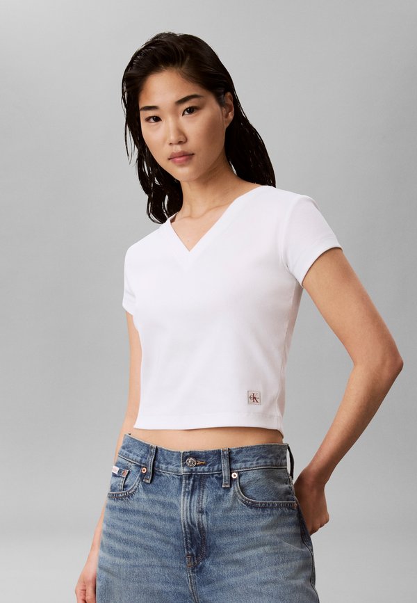 Calvin Klein Jeans Basic T-shirt - bright white