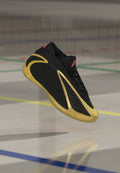 adidas Performance ANTHONY EDWARDS 2 UNISEX - Basketball shoes - core black/gold-coloured metallic/solar turbo
