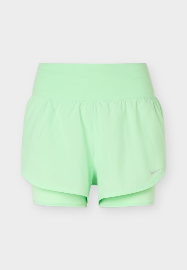 Nike Performance W NK FLOW DF HR 2N1 SHRT - 2-in-1 shorts - cucumber calm