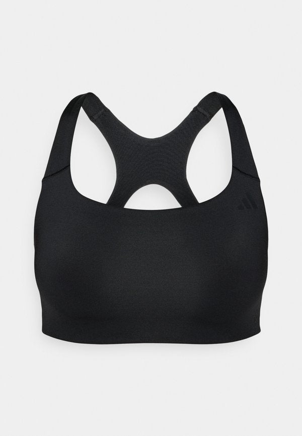 adidas Performance OPTIME WORKOUT MEDIUM SUPPORT BRA - Medium support sports bra - black