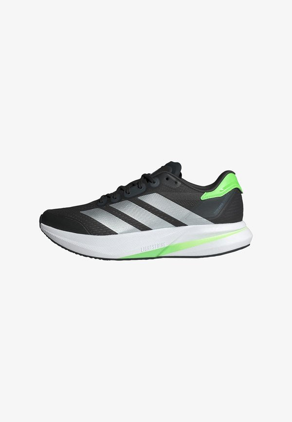 adidas Performance DURAMO SPEED 2 M - Road running shoes - matte silver   lime burst