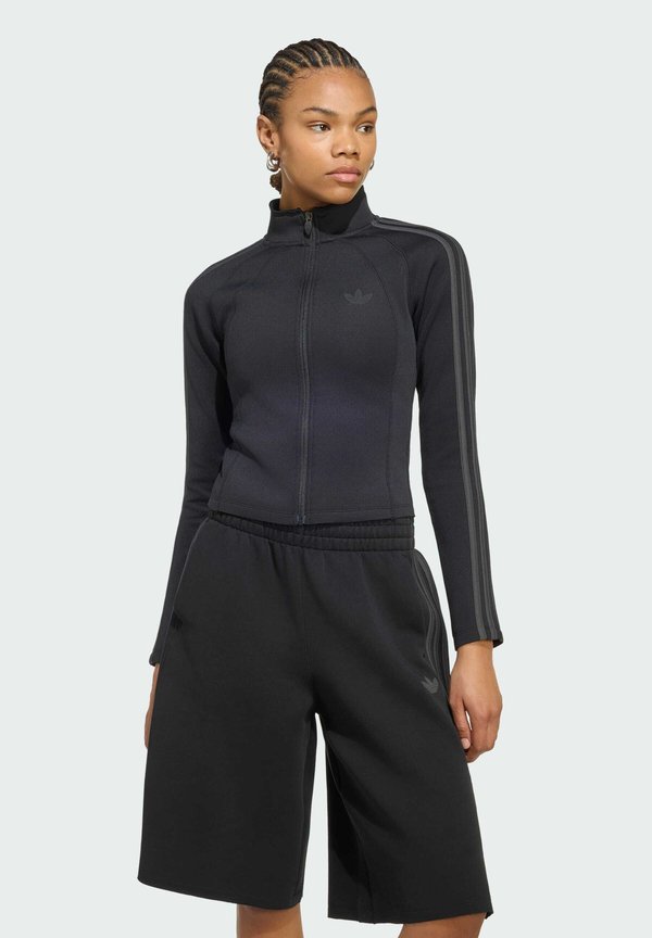 adidas Originals ADIDAS ORIGINALS SST 2.0 FITTED TRACKTOP - Zip-up sweatshirt - black   utility black