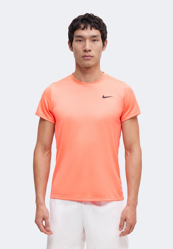Nike Performance VICTORY - Sports T-shirt - bright crimson/black