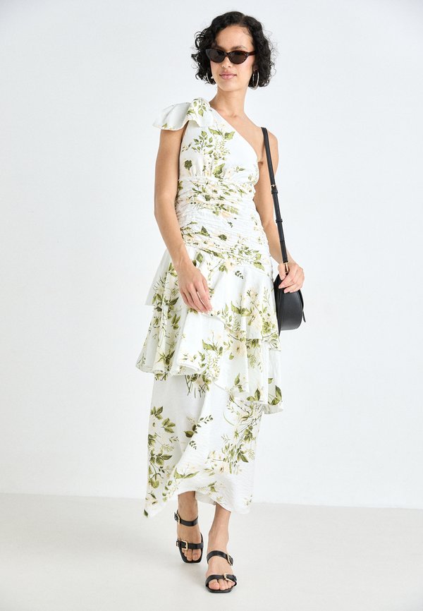 VILA VILINE ONE SHOULDER ANKLE DRESS
