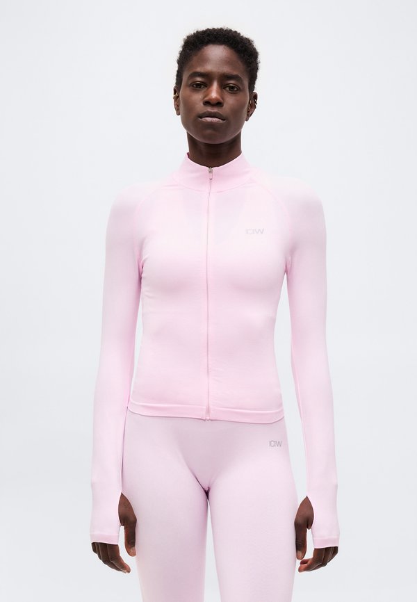 ICANIWILL SMOOTH SEAMLESS ZIP JACKET