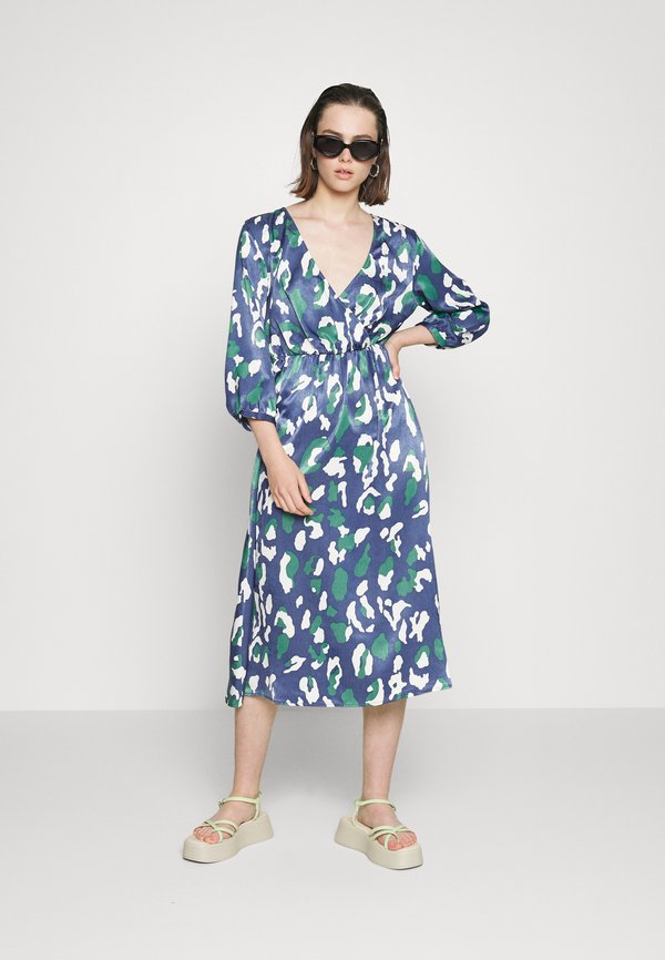 VILA VITONE MIDI WRAP DRESS