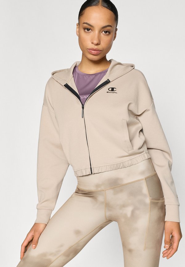 Champion C-TECH INTERLOCK HOODED FULL ZIP SWEATSHIRT