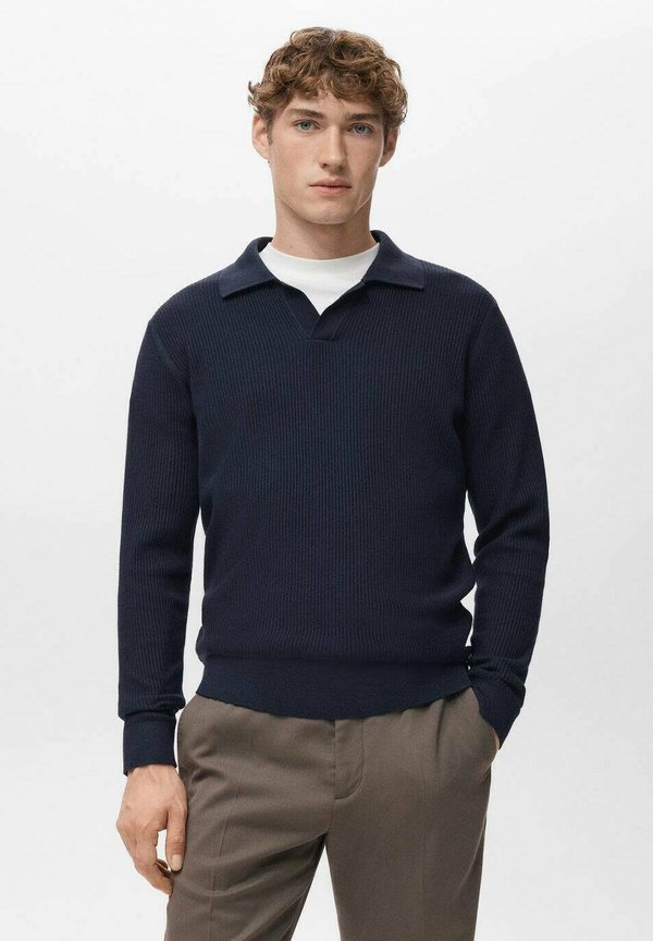 Mango Polo shirt - royal blue