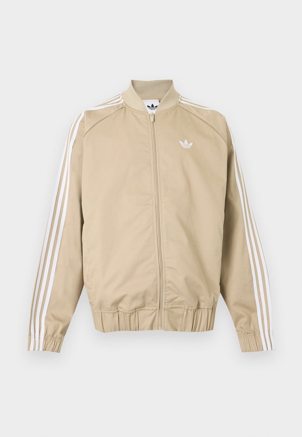 adidas Originals SST TT - Bomber Jacket - beige/white