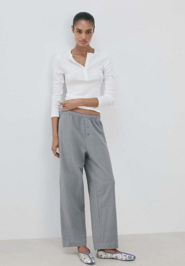 Mango ADULT SET - Pyjamas - blue