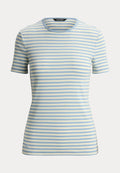 Lauren Ralph Lauren STRIPED STRETCH COTTON TEE