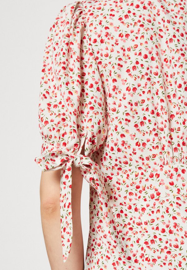JDY JDYNICOLE TIE SLEEVE SHORT DRESS
