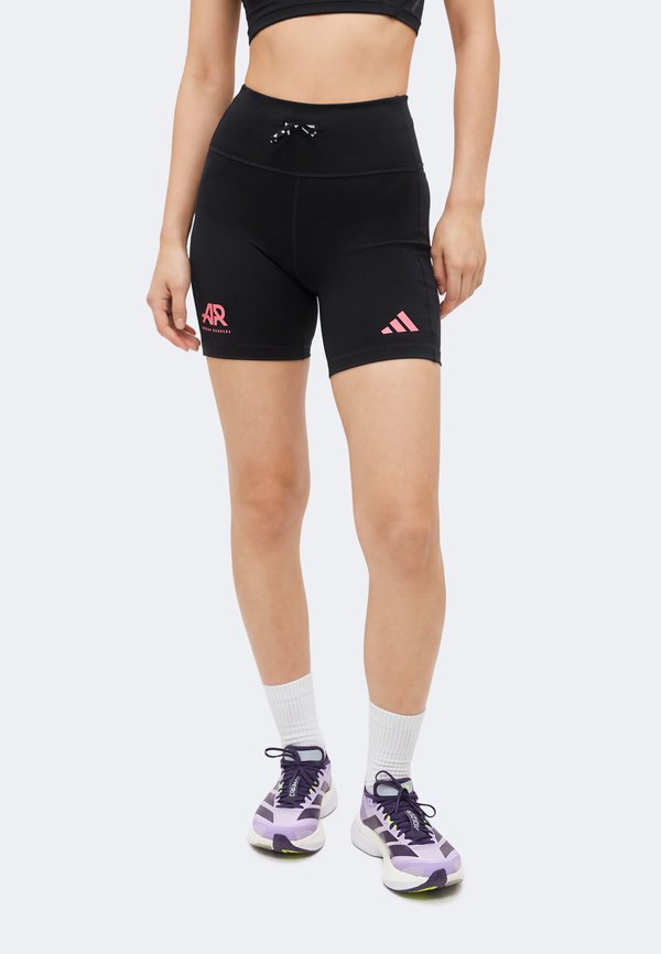 adidas Performance ADI365 - Short running tights - black/pure turbo