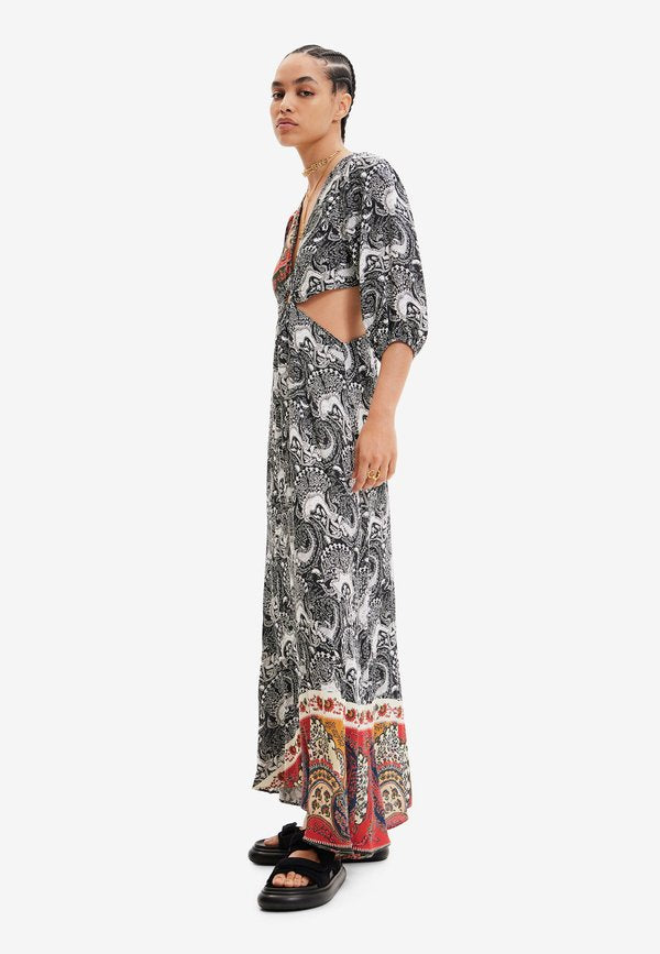 Desigual LONG PAISLEY CUT OUT