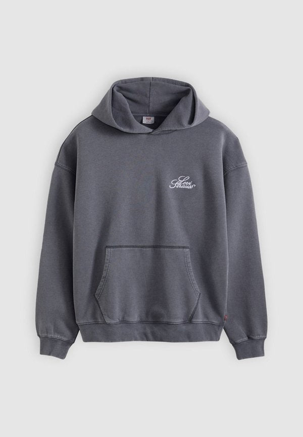 Levi's® TWO HORSE BOXY - Hoodie - grunge wash gr opt2 dark phantom