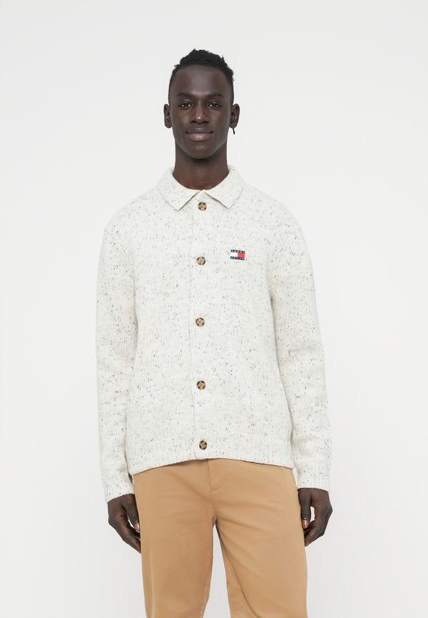 Tommy Jeans BADGE KNITTED CARDIGAN