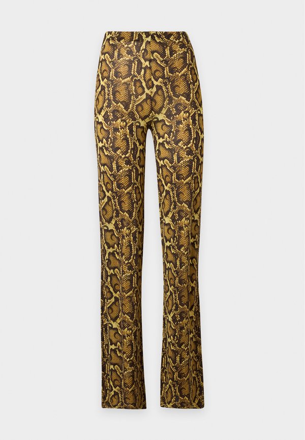 MARINE SERRE PYTHON PRINTED CASUAL PANTS