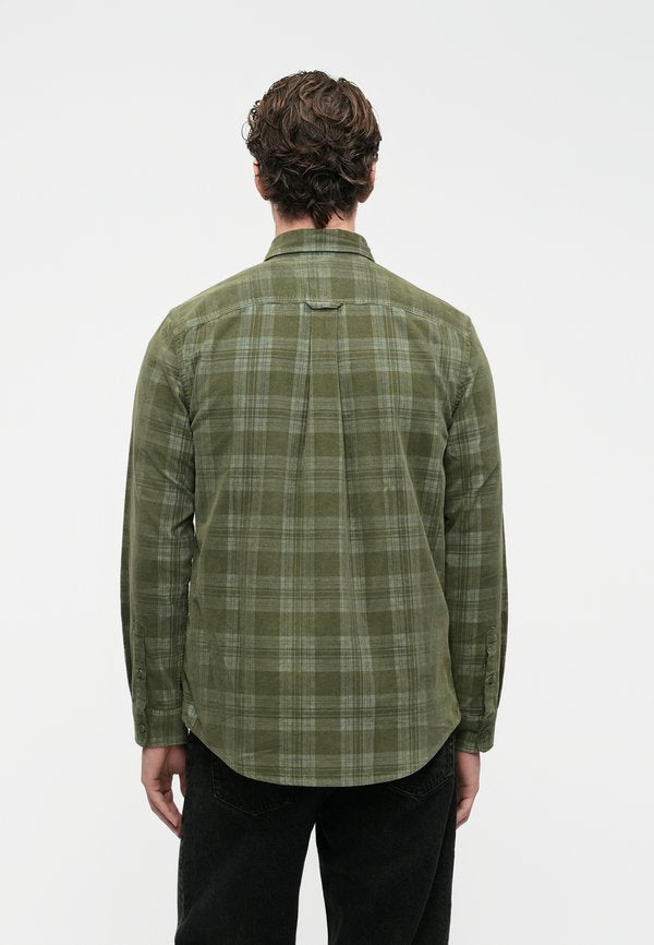 Tommy Jeans REGULAR FIT PRINCE OF WALES CHECK CORDUROY SHIRT