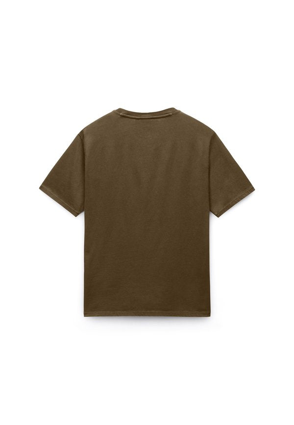 Napapijri BADGE JERSEY SHORT SLEEVE