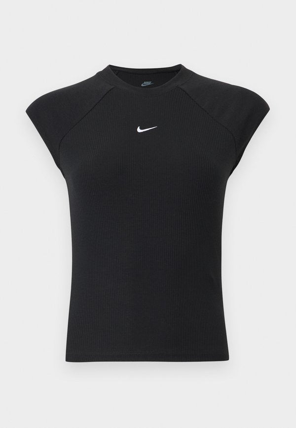 Nike Sportswear CHILL - Basic T-shirt - black/white