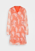 ONLY ONLAVEY V NECK DRESS